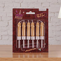 Свічки у формі пінису Penis Candles для дорослих еротичні прикраси для свята 6 шт OOTB