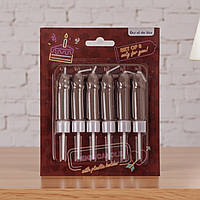 Свічки у формі пінису Penis Candles Brown для дорослих еротичні прикраси вечірки 6 шт OOTB