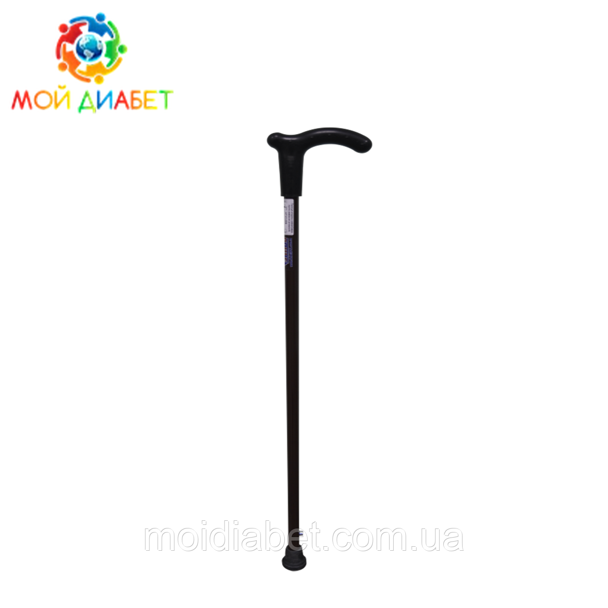 Палиця алюмінієва з пристроєм проти ковзання НТ-01-009, фото 1