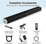 Саундбар для телевізора Assistrust KY8000, 50 Вт, Bluetooth 5.0, HDMI ARC, 2-в-1, 32”, фото 2