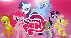 Наклейка на пляшечку, сік Мій маленький поні