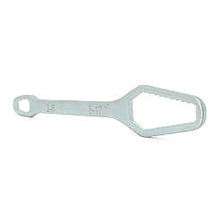 Універсальний ключ Torx 3-17 мм, регульований ключ, що самозатягується, з подвійною головкою, гайковий ключ, Silver