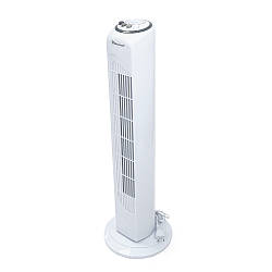 Вентилятор підлоговий MS-1627, 45W, 3 режими, 220V, White, Box