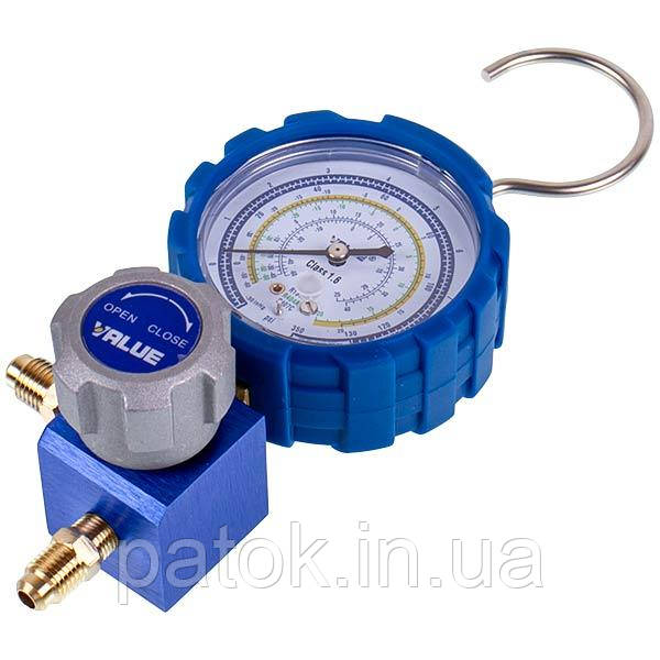 Манометричний колектор 1- вентильний VMG -1-U-L Type 3 VALUE (R404 R407 R22 R134)