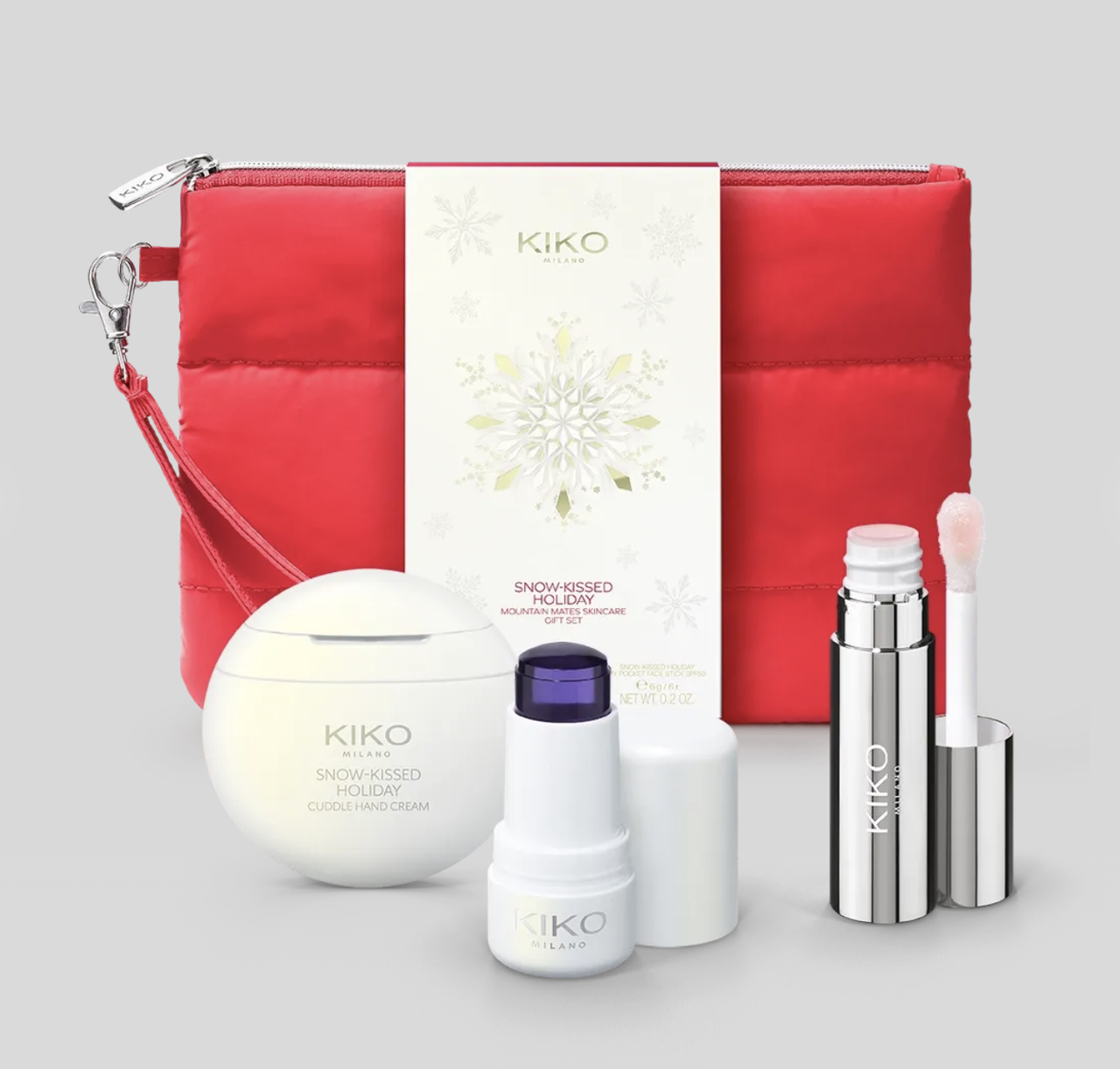 Набір KIKO Milano Snow-Kissed Holiday Mountain Mates Skincare Gift Set, фото 1