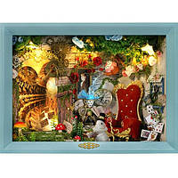 Румбокс Аліса в країні Чудес Інтер'єрний конструктор Roombox  Dream Moment DIY 1205