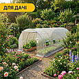 Садова теплиця парник Leobro Garden 18м2 White MultiDoor (LB-G114-WHT), фото 7