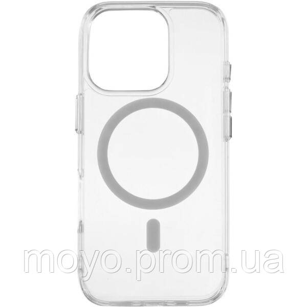 Чохол 2Е Basic для Apple iPhone 16 Pro Transparent MagSafe Cover Clear (2E-IPH-16PR-OCLS-CL), фото 1