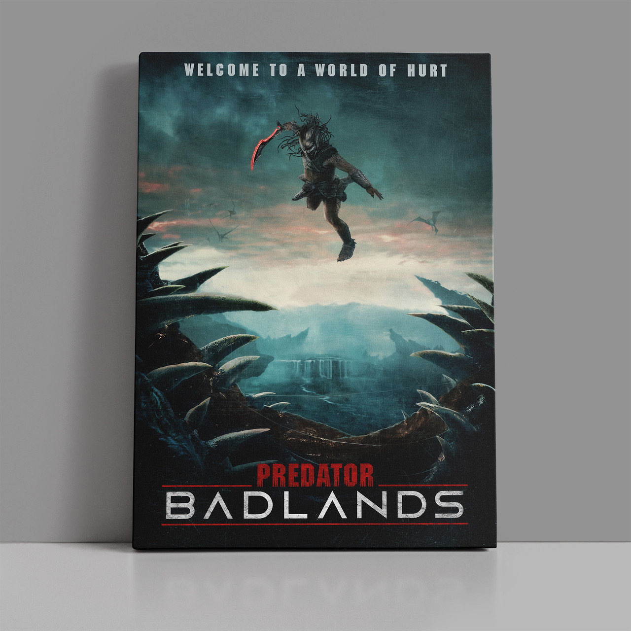 Картина на полотні "Хижак: Дикі землі, Predator: Badlands (2025)", 60×43см