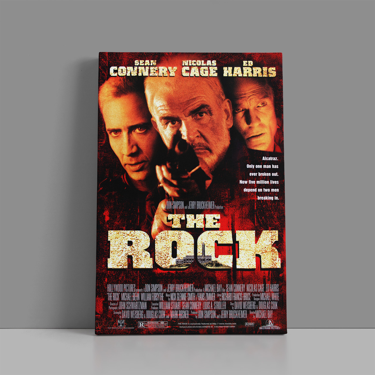 Картина на полотні "Скеля, The Rock (1996)", 60×41см