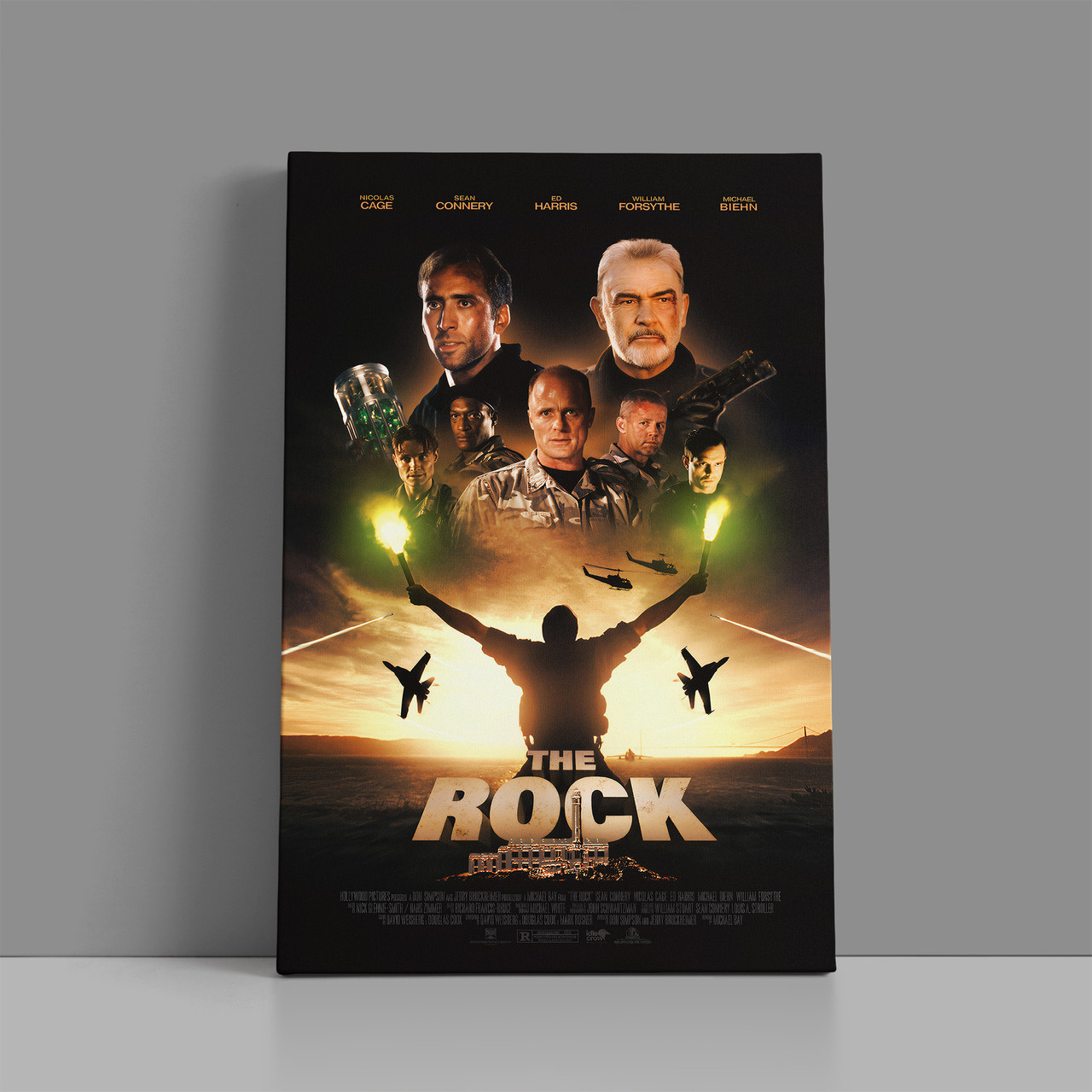 Картина на полотні "Скеля, The Rock (1996)", 60×41см