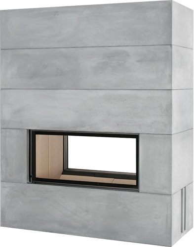 Камін із водяним контуром Brunner BSK 06 Architecture Tunnel 45/101 lifting door