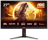 Монітор AOC 27G4HA Black Red 27, фото 2