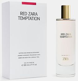 Zara Red Temptation 80 ml парфумована вода в новому дизайні (оригінал оригінал Іспанія)