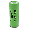 Акумулятор 18500 Panasonic NCR18500A (Li-Ion) 2040 mAh 3.8A 4.2/3.6/2.75V Зелений, фото 2