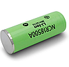 Акумулятор 18500 Panasonic NCR18500A (Li-Ion) 2040 mAh 3.8A 4.2/3.6/2.75V Зелений, фото 3