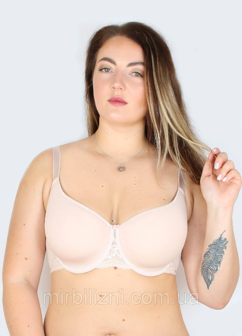 Бюстгальтер Lauma срібляста півонія, арт.72F32 (спейсер, на кісточках)