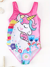 Купальник для дівчинки Єдиноріг -110. 116-120