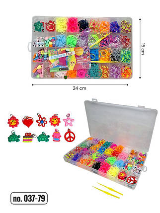 Набір гумок для плетіння 037-79, фото 1