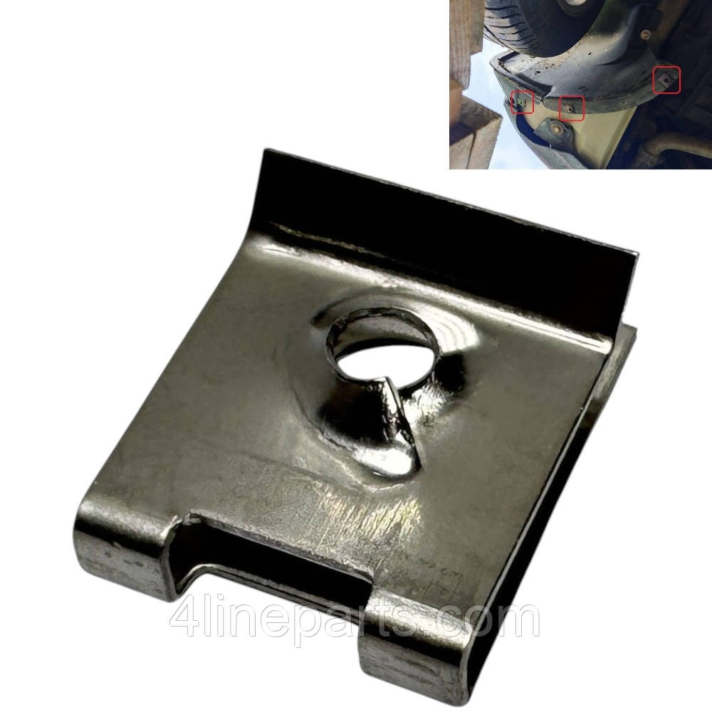 Пластина вставна саморіза металева Felicia Skoda N10433701, фото 1