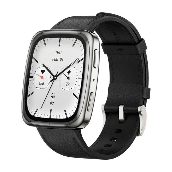 Смарт-годинник Amazfit Active 2 Square Black Leather (W2440GL3N), фото 1