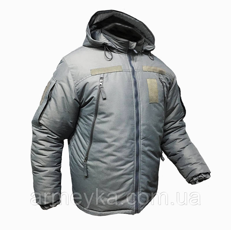 Куртка тактична М2, мембранна, демісезонна/зимова, сірий. Україна