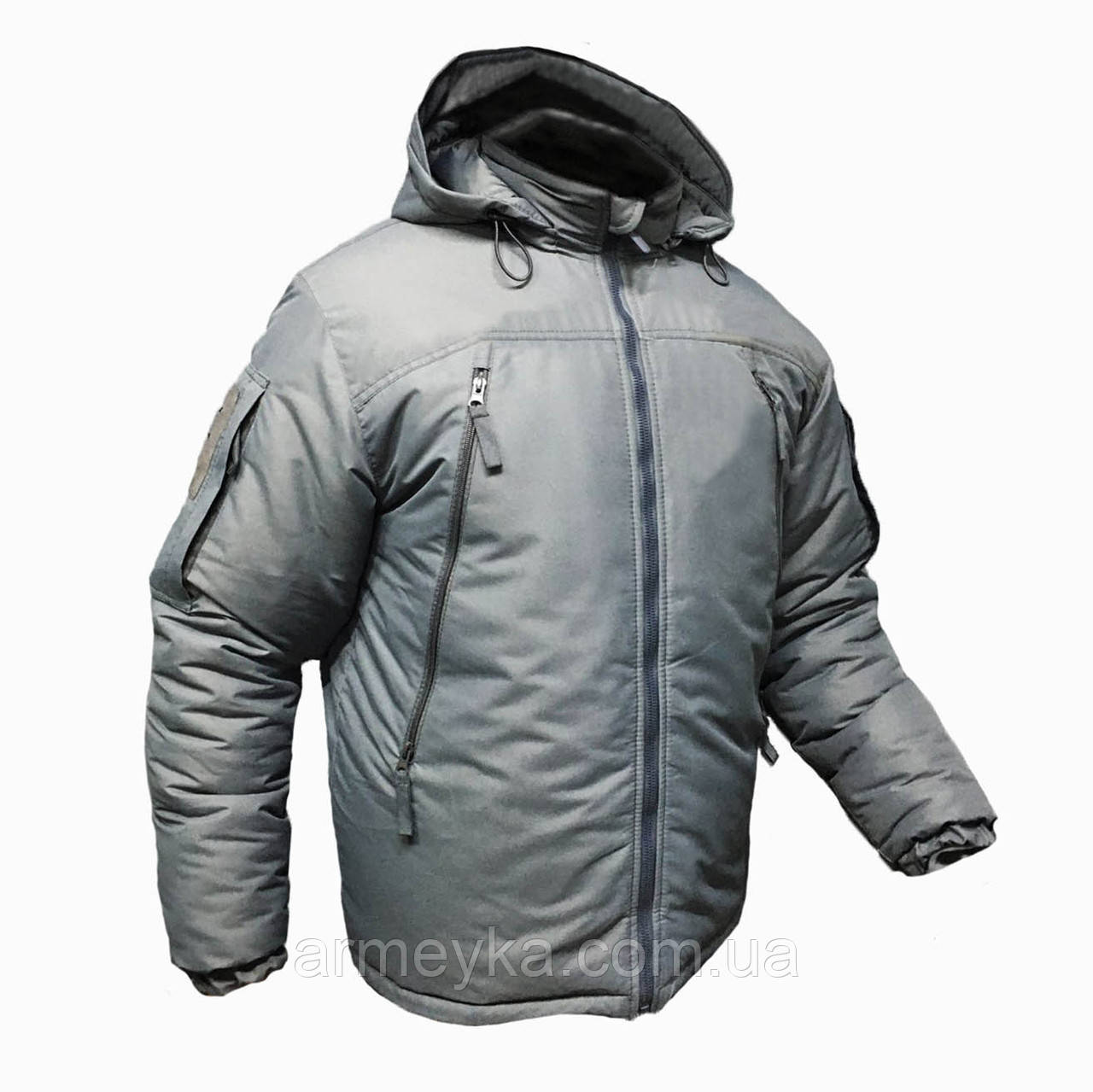 Куртка тактична M2 (type 2), мембранна, демісезонна/зимова, сірий. Україна