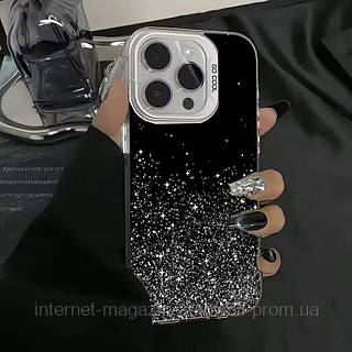 Чехол для телефона с узором "Темное звездное небо" для iPhone