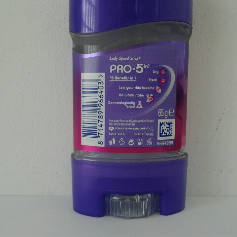 Гелевый женский дезодорант антиперспирант Lady Speed Stick Pro 5in1 ...
