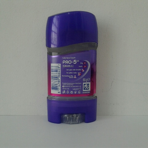 Гелевый женский дезодорант антиперспирант Lady Speed Stick Pro 5in1 ...
