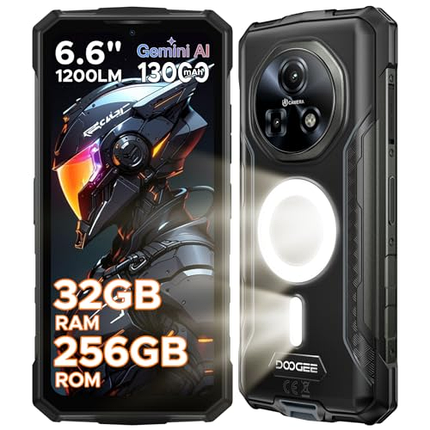 Cмартфон DOOGEE Fire 5 Ultra Silver 8/256GB 13000mAh IP68/IP69K NFC, фото 1