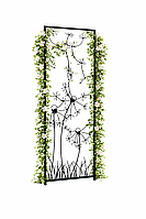 Опора садова під клемантис, шпалера для рослин, декор садовий Вітерець 70 х 230 см AR05-01 чорний