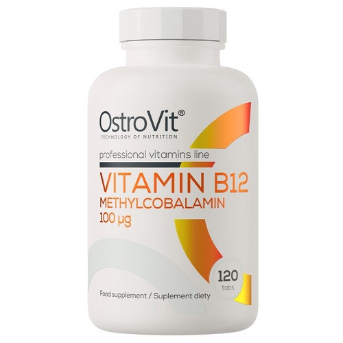 Вітаміни OstroVit Vitamin B12 (120 таблеток.), фото 1