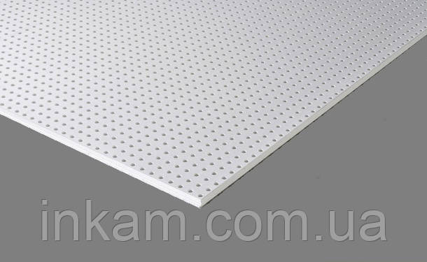 Перфорований гіпсокартон Knauf Cleaneo Akustik R 6/18