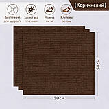 Самоклеючий ковролін для котів «Коричневий» 50×50 см | Антидрапка для меблів, стін, підлоги, дверей, фото 6