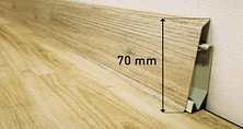 Плінтус Korner EVO 70 021 Дуб рустикальний 70 х 20,7 х 2500 мм, фото 3