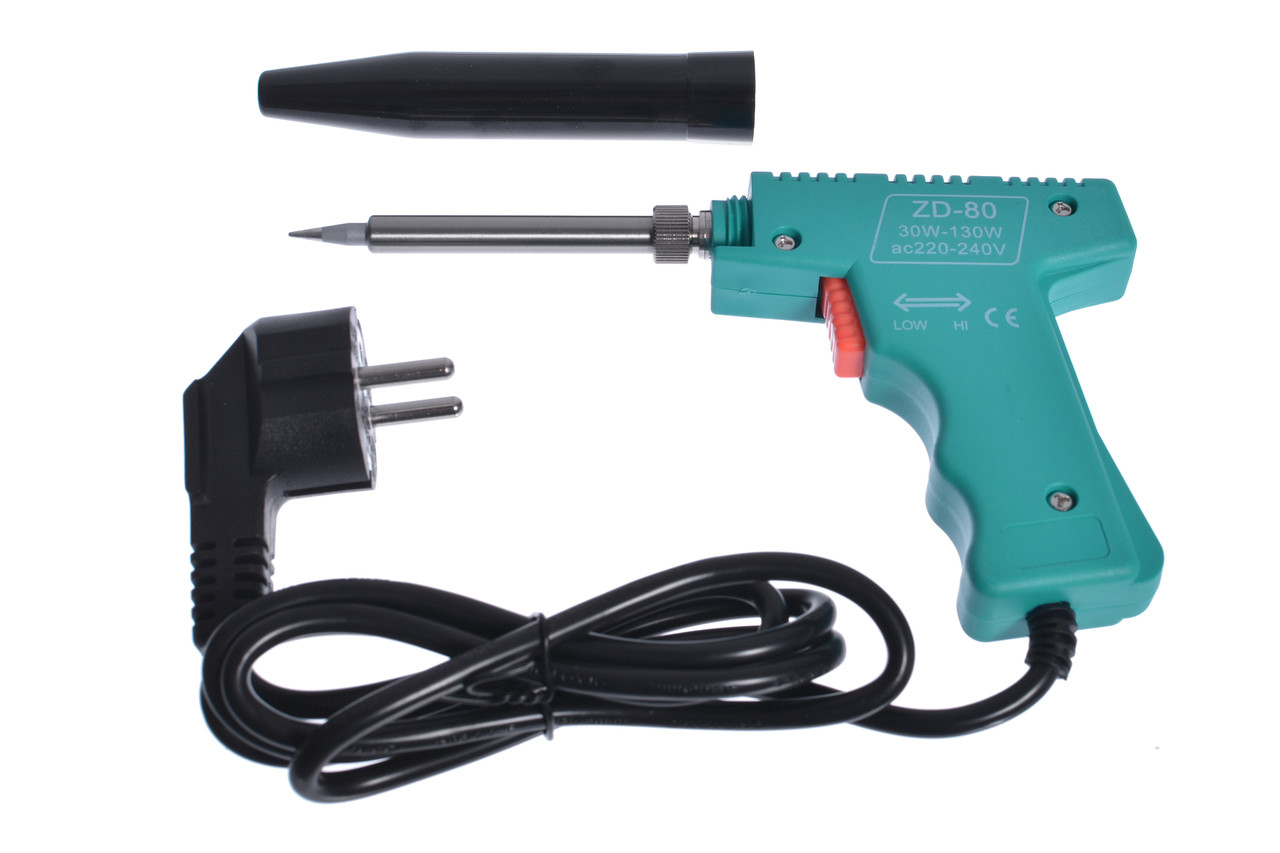 Паяльник-пистолет импульсный ZD-80A с чехлом (ID#81859654), цена: 317 ...