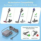 Зарядка для Dyson V10, V11, V12, V15, блок живлення 30.45 V 1.1A б, фото 2
