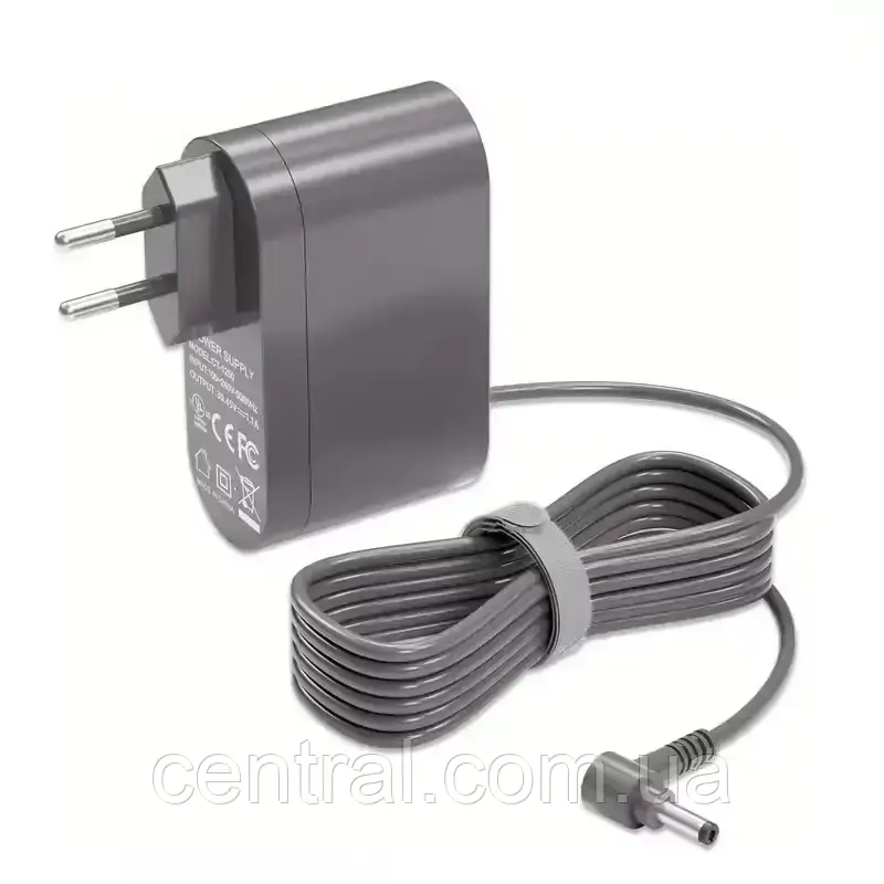 Зарядка для Dyson V10, V11, V12, V15, блок живлення 30.45 V 1.1A б, фото 1