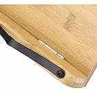 Бамбукова підставка для книг та планшета Malatec 19222 — регульована, бамбук, фото 8