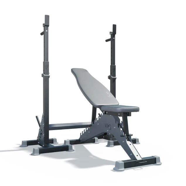 Регульована лава WCG Blade + Стійки під штангу Bugai, фото 1