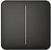 Вимикач Ajax LightSwitch 2-клавішний Black, фото 2