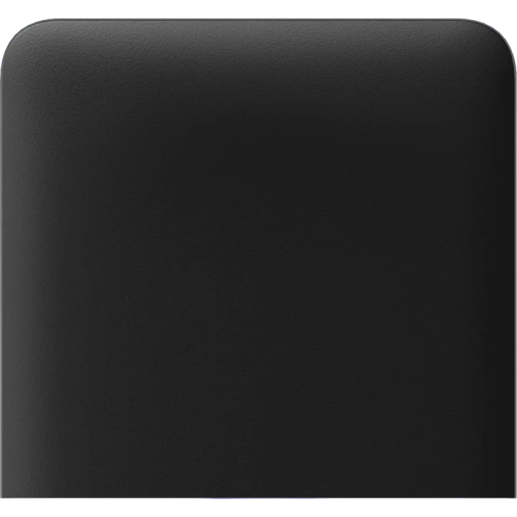 Бічна кнопка для одноклавішного вимикача Ajax SideButton (1-gang) vertical Black, фото 1