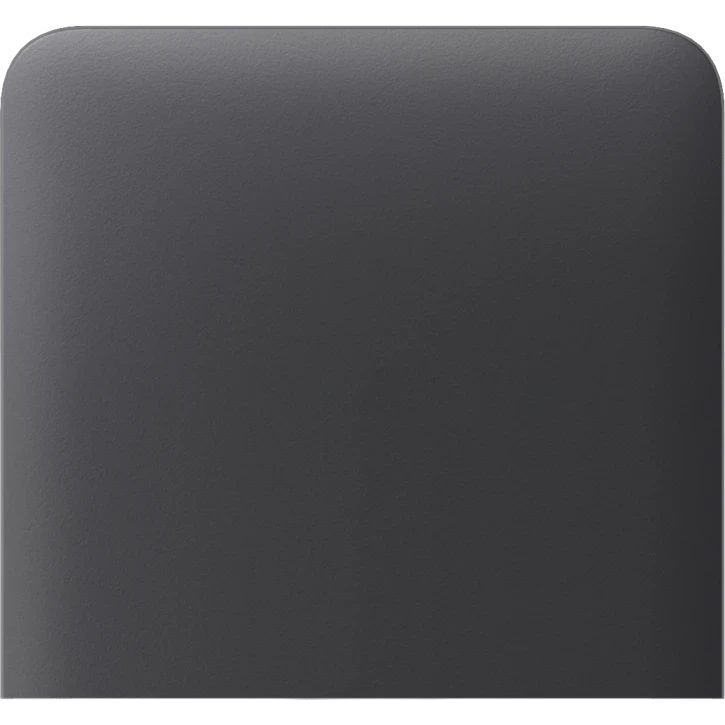 Бічна кнопка для одноклавішного вимикача Ajax SideButton (1-gang) vertical Graphite, фото 1