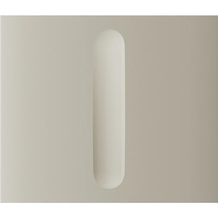 Центральна кнопка для димерного вимикача Ajax CenterButton (Dimmer) vertical Ivory, фото 1