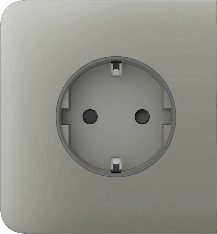 Бічна панель для вбудованої розетки Ajax SideCover (basic) Olive, фото 1