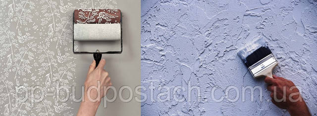 Шпалери під фарбування переваги і грамотний вибір