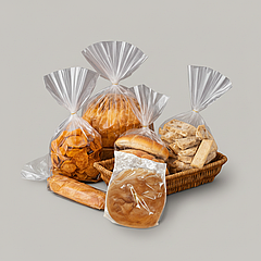 Пакети для хліба з перфорацією 500×250 мм, поліпропіленові, 20 мкм, 500 шт/уп