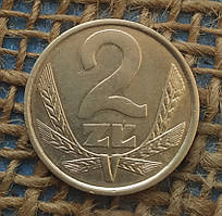 2 злотих 1987 року. Польща