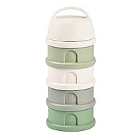 Контейнер Beaba для зберігання сухих сумішей на 4 відсіки оливковий, арт. 911711